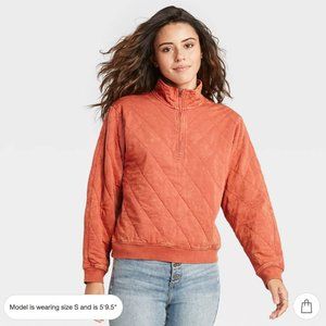 Quilted Pullover by Universal Thread